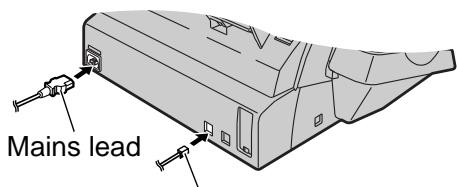 PANASONIC KXFL501E - Caution: - 10