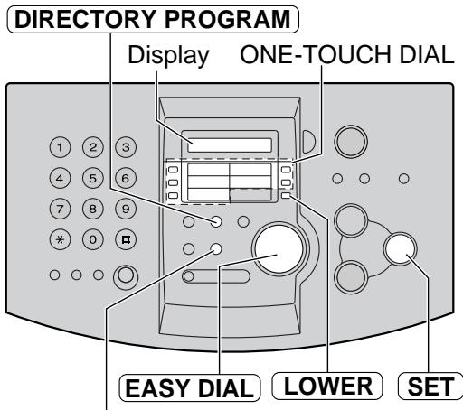 PANASONIC KXFL501E - Press SET - 1