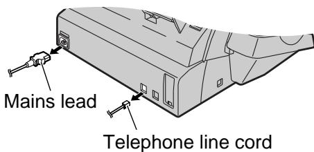 PANASONIC KXFL501E - Caution: - 1
