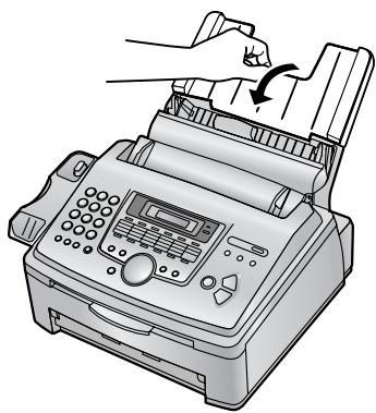 PANASONIC KXFL611G - Entfernen des Papierhalters - 1
