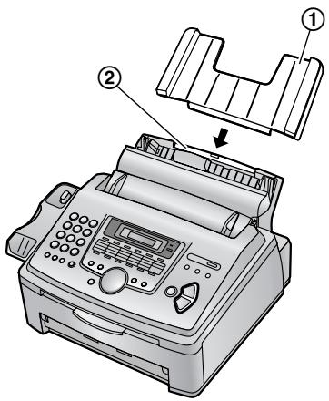 PANASONIC KXFL611G - Papierhalter und Papierhalterabdeckung - 1