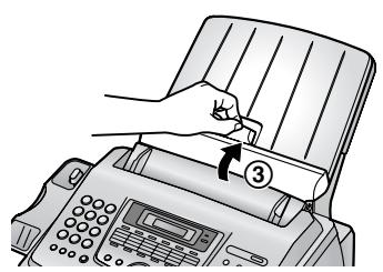 PANASONIC KXFL611G - Papierhalter und Papierhalterabdeckung - 3