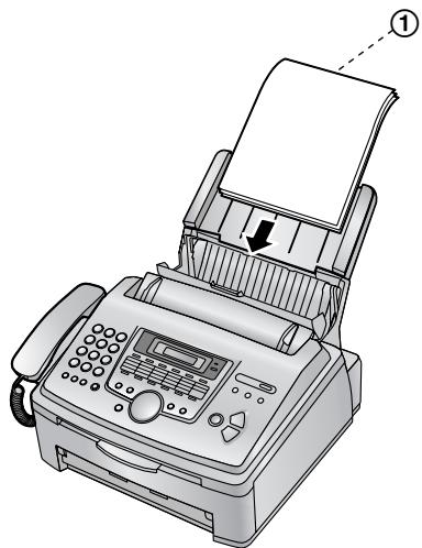 PANASONIC KXFL611G - Wenn sich das Aufzeinungspapier an der Papierausgabe staut: - 7
