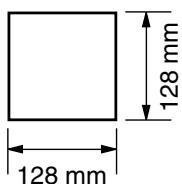 PANASONIC KXFL611G - Mindestformat des Vorlagendokuments - 1