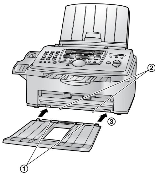 PANASONIC KXFL611GR - Υποδοχέας χαρτιού - 1