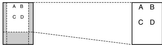 PANASONIC KXFL611GR - Παράδειγμα: φωτοαντίγραφο μεγεθυμένο κατά 150% - 1