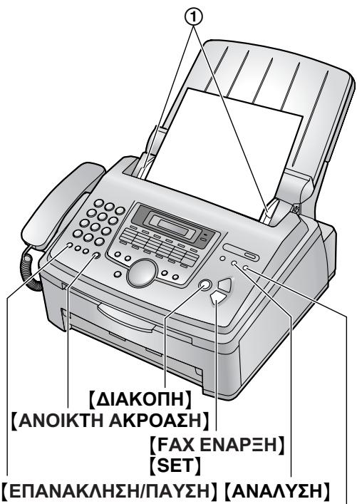 PANASONIC KXFL611GR - Χειροκίνητη αποστολή φαξ - 1