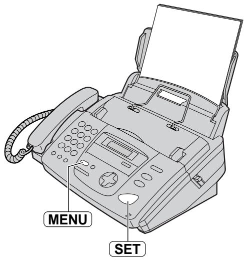 MENU SET