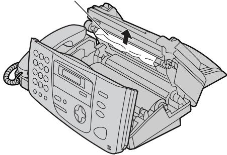 PANASONIC KXFP151E - Recording paper jam - 4