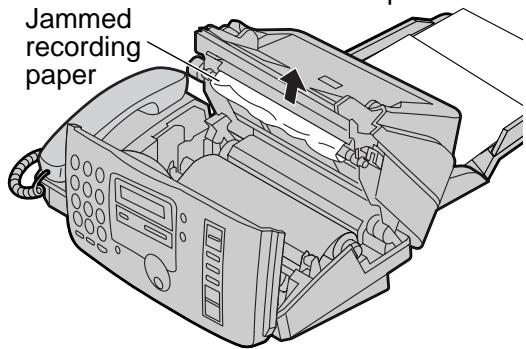 PANASONIC KXFP181E - Recording paper jam - 5