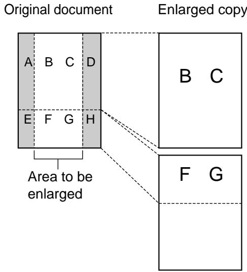 PANASONIC KXFP181E - To enlarge a document - 2