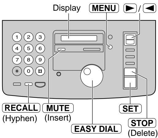 PANASONIC KXFP181E - Setting your logo - 1