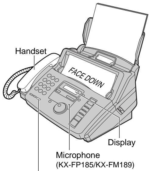 PANASONIC KXFP181E - Note: - 1