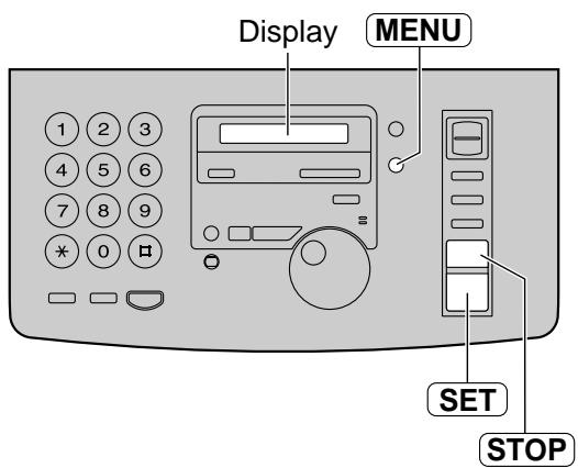 PANASONIC KXFP181E - Press STOP to exit the program. - 1