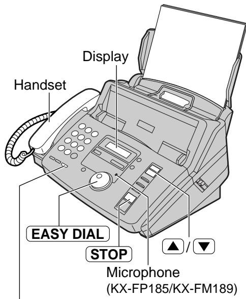 PANASONIC KXFP181E - Helpful hint: - 1