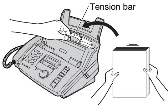 PANASONIC KXFP181E - Adding paper - 1