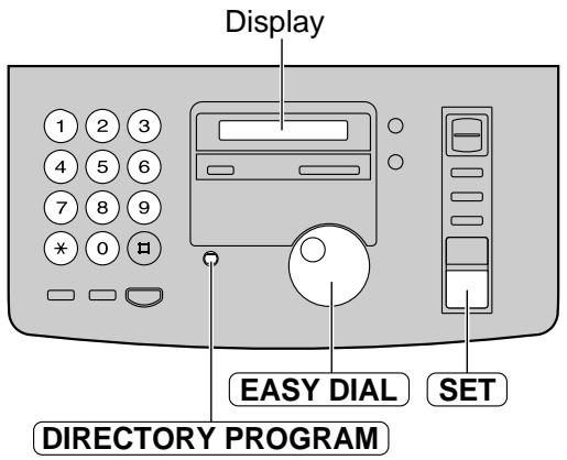 PANASONIC KXFP181E - Editing a stored name and number - 1