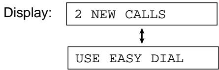 PANASONIC KXFP181E - Viewing caller information on the display - 1