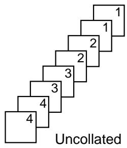 PANASONIC KXFP181E - Printing collated (sorted) copies - 1
