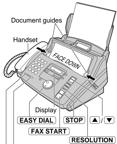 PANASONIC KXFP181E - Using the EASY DIAL directory - 1