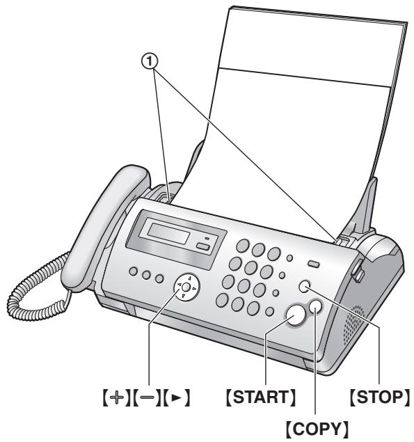 PANASONIC KXFP205E - Making a copy - 1