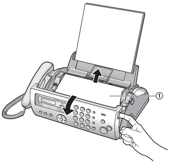 PANASONIC KXFP205E - Document jams - 1