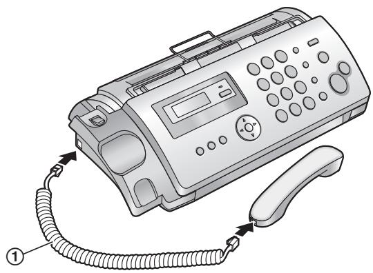 PANASONIC KXFP205E - Handset cord - 1