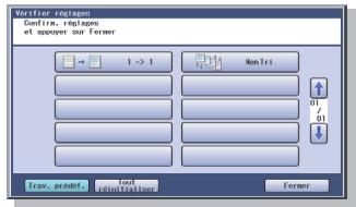 PANASONIC DP-C322 - Quand "Vérifier règles" est sélectionné. - 1