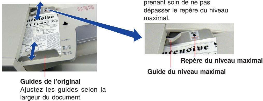 PANASONIC DP-C322 - Comment déposer les originaux - 1
