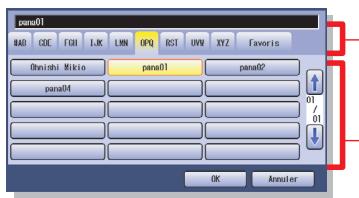 PANASONIC DP-C322 - Quand "Avis fin travail" est sélectionné. - 1