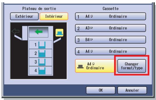 PANASONIC DP-C322 - Capacité du plateau auxiliaire - 3