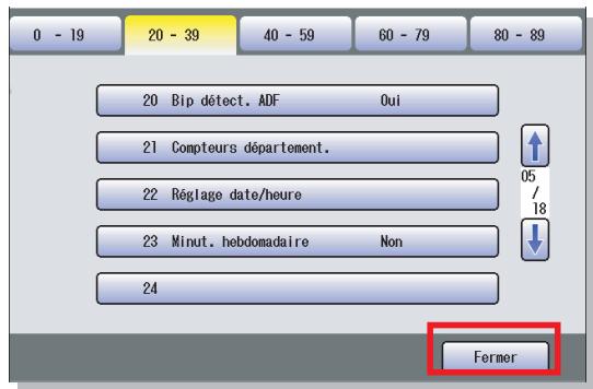 PANASONIC DP-C322 - Saisissez le code d'identification (4 chiffres), puis sélectionnez "OK". - 4
