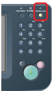 PANASONIC DP-C323 - Pour saisir d'autres numérores de fax: Répétez les étapes 5 à 8 ou Pour quitter le mode de réglage: Appuyez sur la touche Remise à zéro. - 1