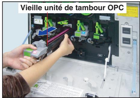 PANASONIC DP-C323 - Tirez la vente unité de tambour OPC hors de l'appareil. - 1