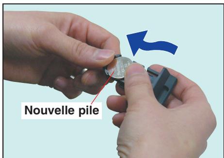 PANASONIC DP-C323 - Retirez le support de la pile. - 4