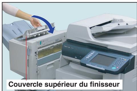 PANASONIC DP-C323 - Zone du finisseur de piqure à cheval à 1 case - 4