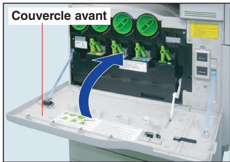 PANASONIC DP-C323 - Tirez la cartouche de toner vide. - 6