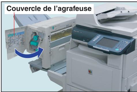 PANASONIC DP-C323 - Zone du finisseur de piqure à cheval à 1 case - 7