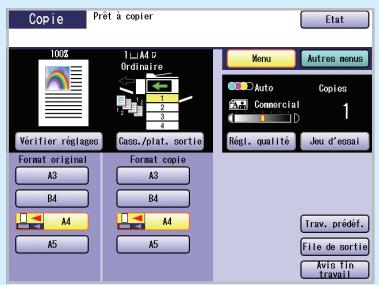 PANASONIC DP-C323 - Écran tactile en couleurs - 1
