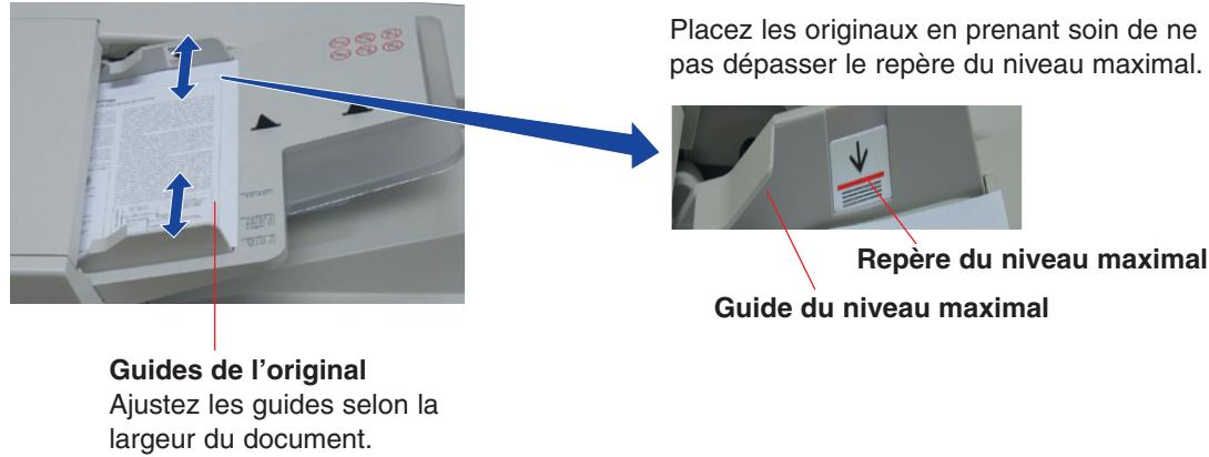 PANASONIC DP-C323 - Comment déposer les originaux - 1