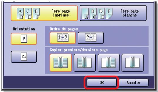 PANASONIC DP-C323 - Sélectionnez "OK". - 1