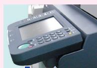 PANASONIC DP-C323 - Réglage de l'inclinaison du panneau de commandes - 2