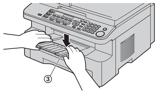PANASONIC KX-MB771BL - Si la languette est détachée - 2