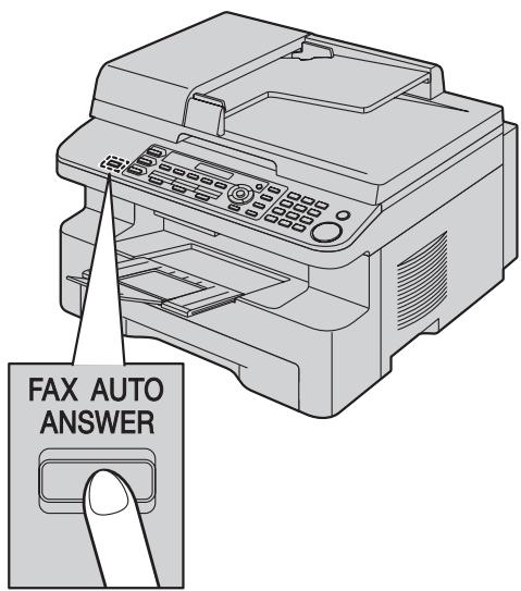 PANASONIC KX-MB771BL - Activation du mode TEL - 1