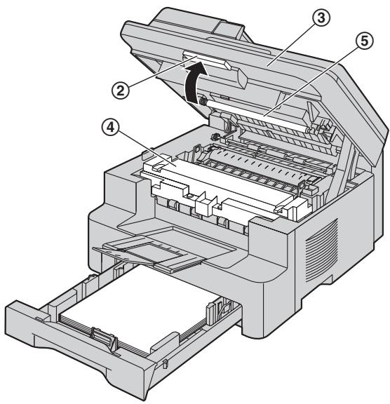 PANASONIC KX-MB771BL - Attention : - 7