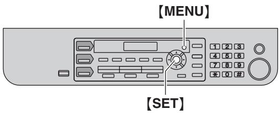 PANASONIC KX-MB771BL - Programmation - 1