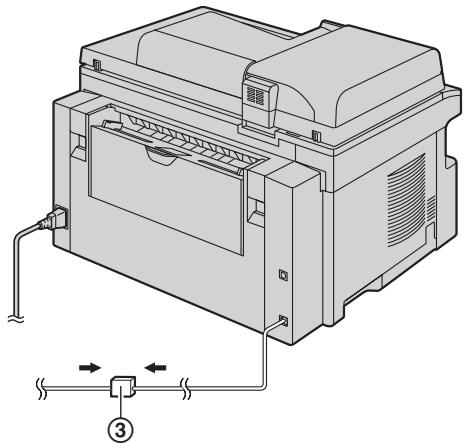 PANASONIC KX-MB771BL - Remarques : - 1