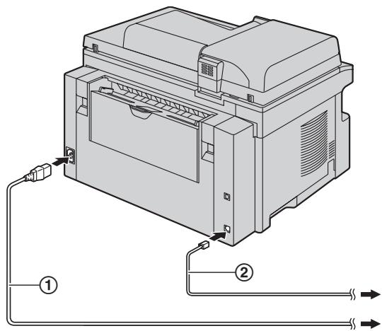 PANASONIC KX-MB771BL - Précaution d'utilisation du bac d'alimentation - 3