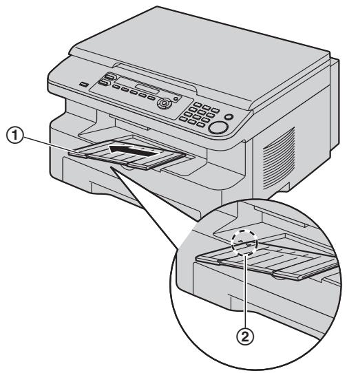 PANASONIC KX-MB771FR - Si la languette est detachée - 1