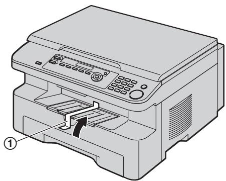 PANASONIC KX-MB771FR - Retrait des rubans adhésifs - 1